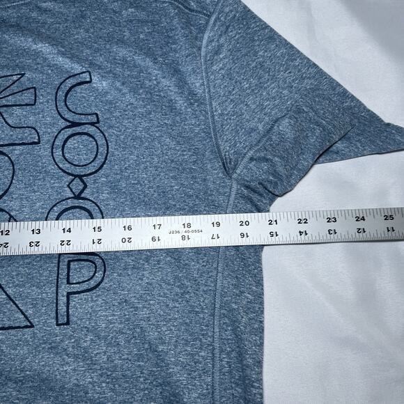 REI Graphic T-Shirt Hiking Mens S Blue Pullover Crew Neck Breathable Stretch - Picture 5 of 7